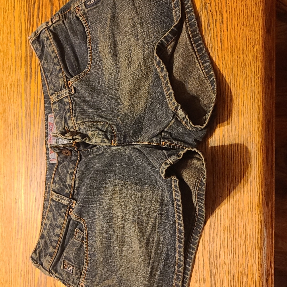 Silver vintage shorts size 31